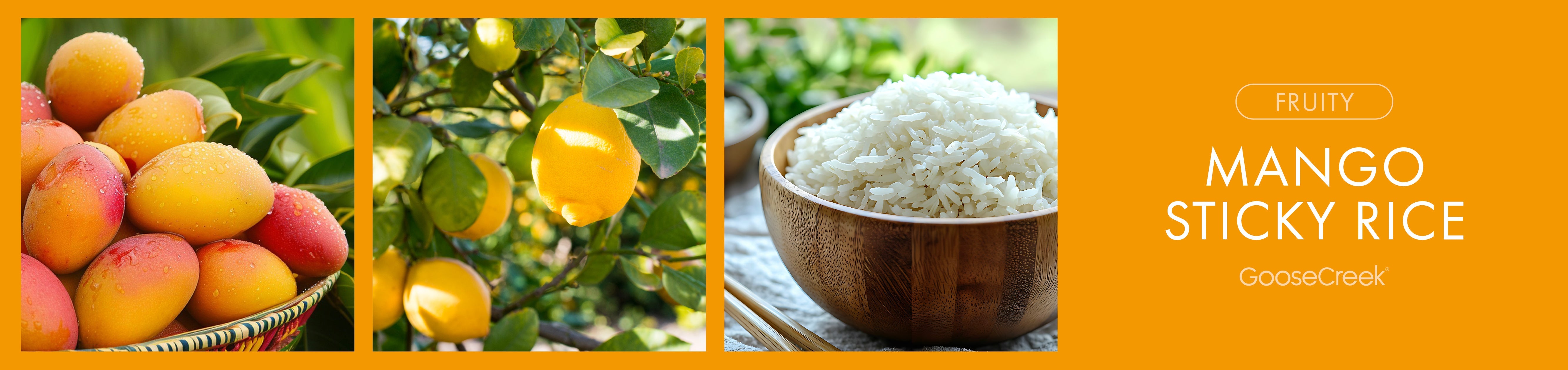 Mango Sticky Rice Fragrance-Goose Creek Candle