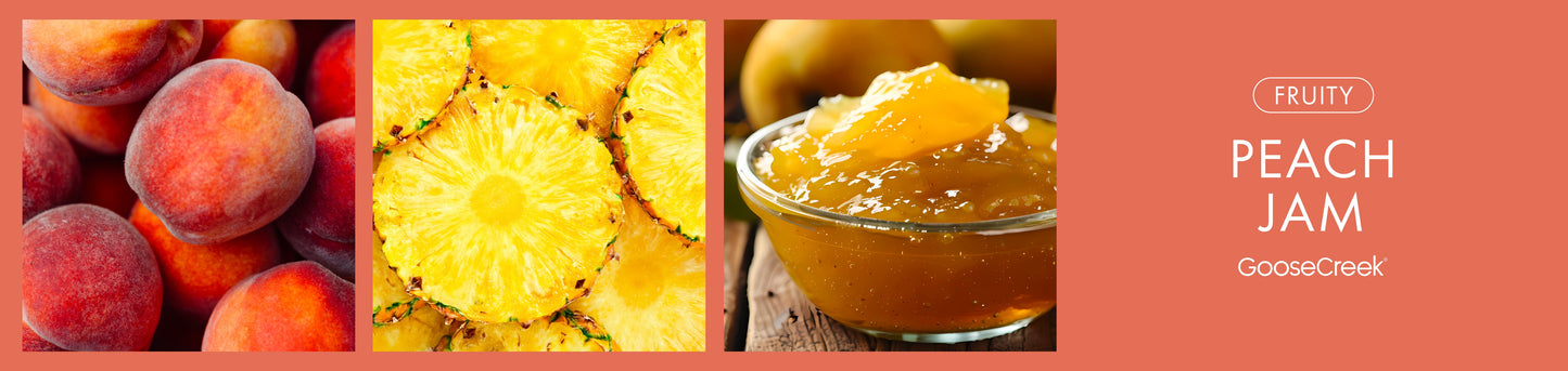 Peach Jam Fragrance-Goose Creek Candle