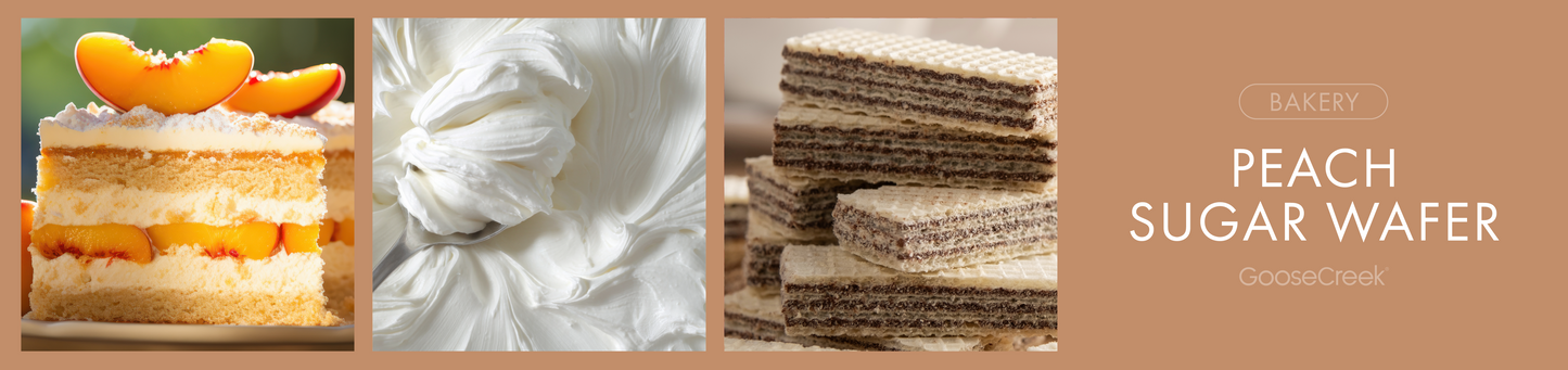 Peach Sugar Wafer Fragrance-Goose Creek Candle