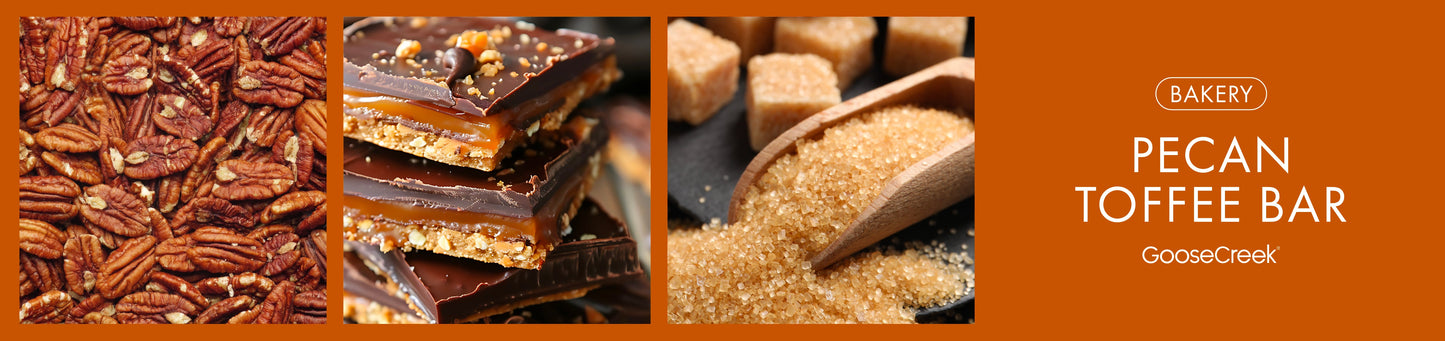 Pecan Toffee Bar Fragrance-Goose Creek Candle