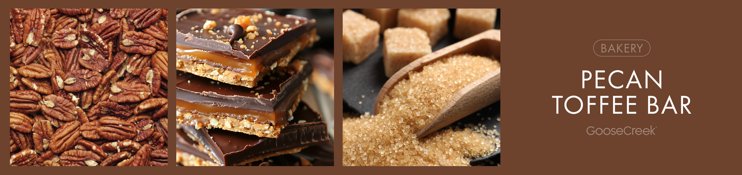 Pecan Toffee Bar Fragrance-Goose Creek Candle