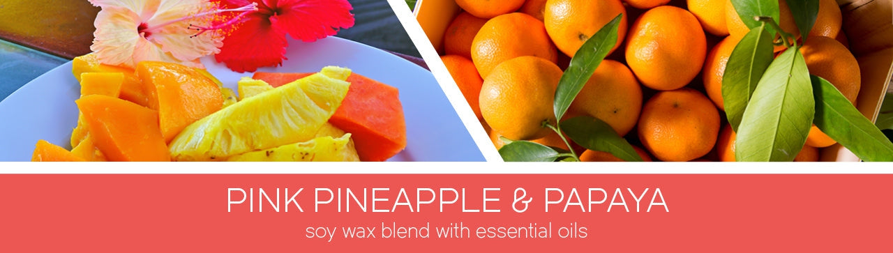 Pink Pineapple & Papaya Fragrance-Goose Creek Candle