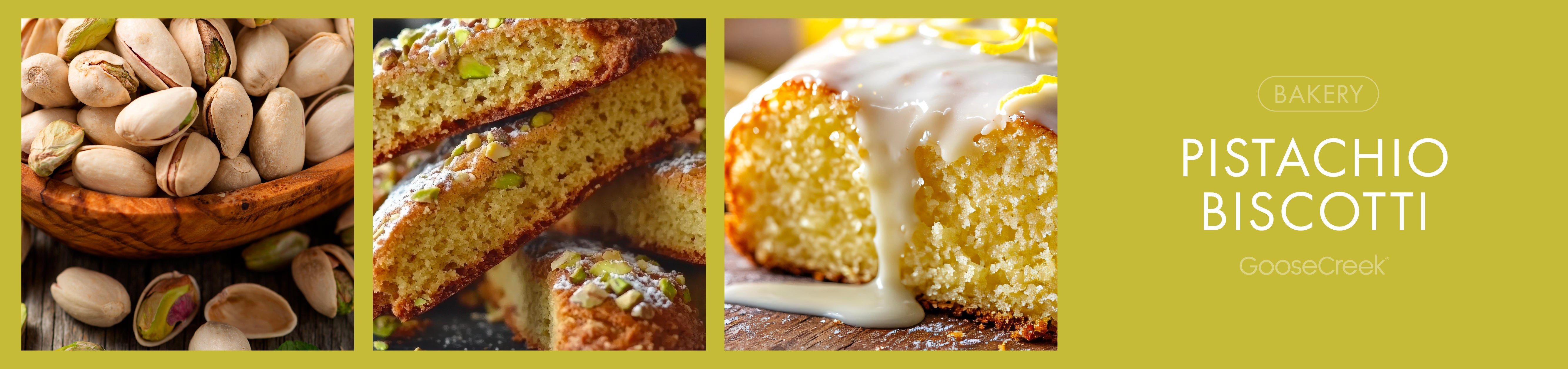 Pistachio Biscotti Fragrance-Goose Creek Candle