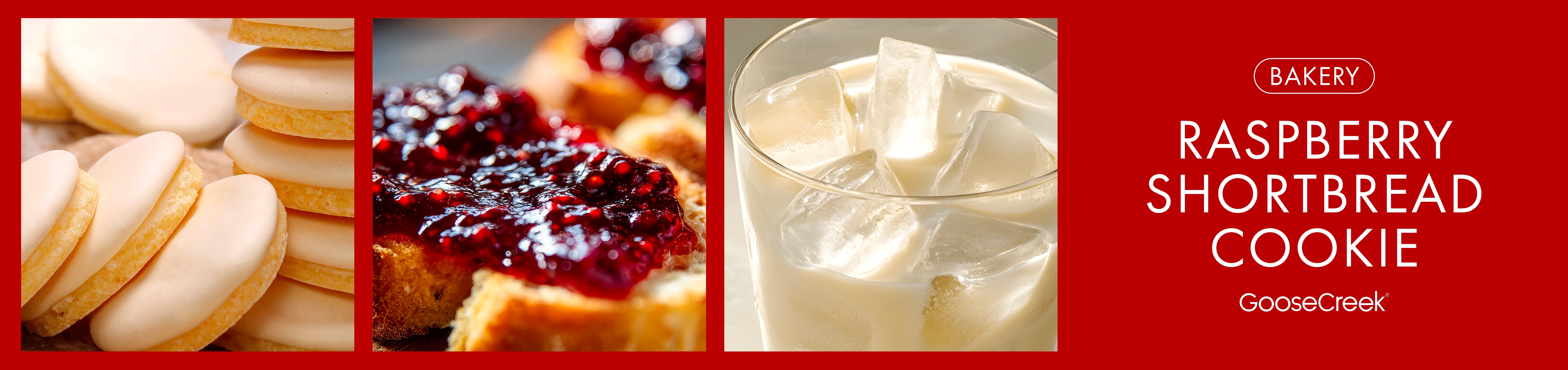 Raspberry Shortbread Cookie Fragrance-Goose Creek Candle