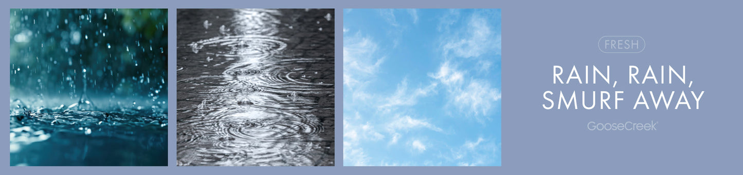 Rain Rain Smurf Away Fragrance-Goose Creek Candle