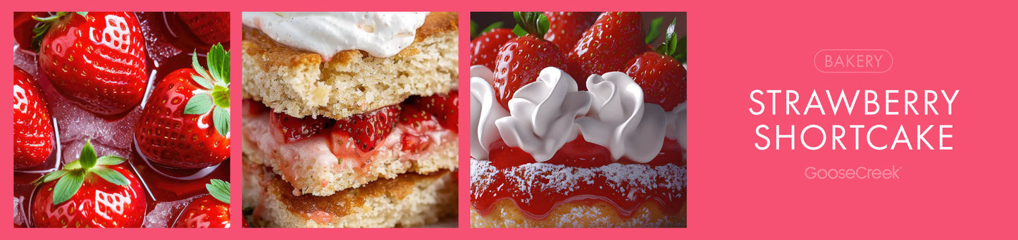 Strawberry Shortcake Fragrance-Goose Creek Candle