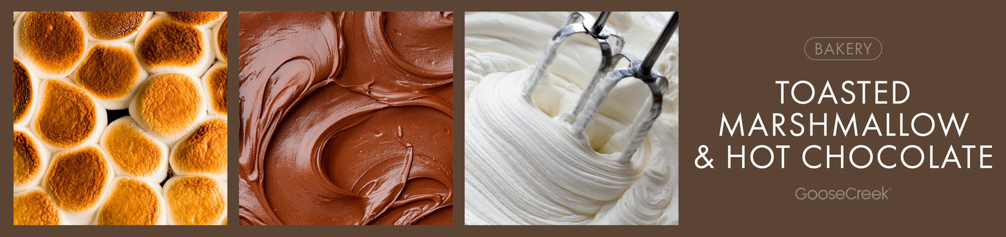 Toasted Marshmallow & Hot Chocolate Fragrance-Goose Creek Candle