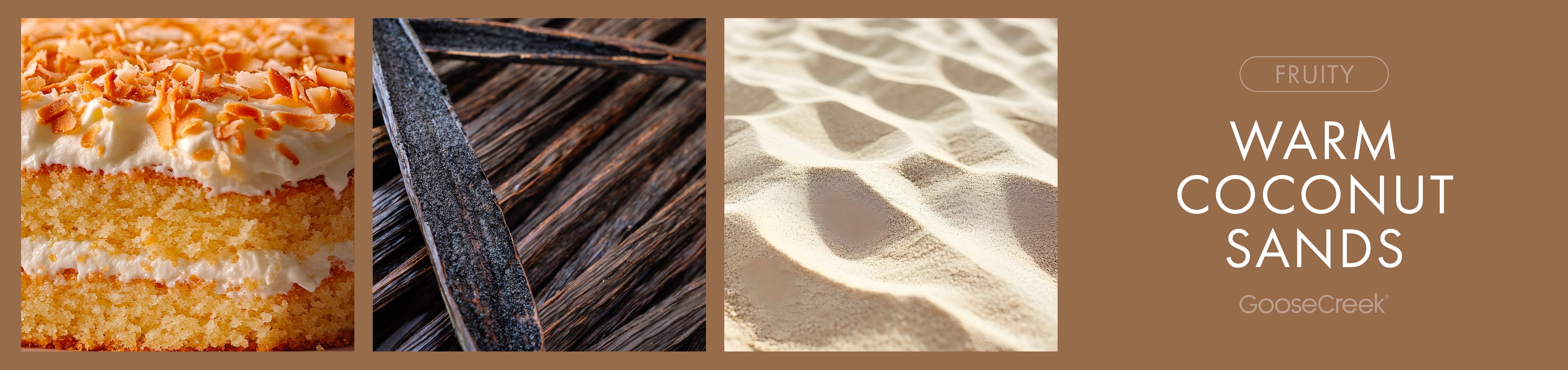 Warm Coconut Sands Fragrance-Goose Creek Candle