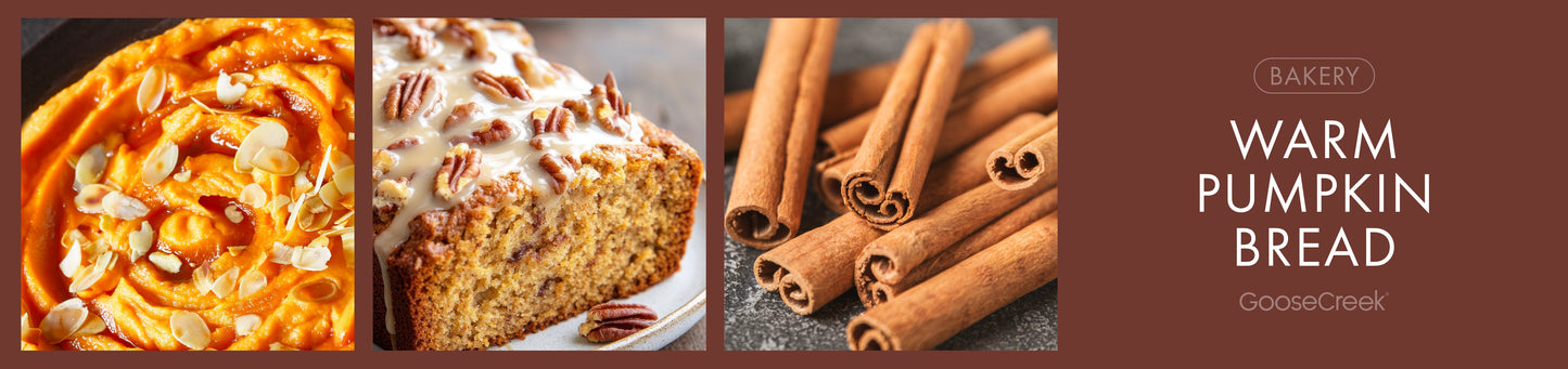 Warm Pumpkin Bread Fragrance-Goose Creek Candle