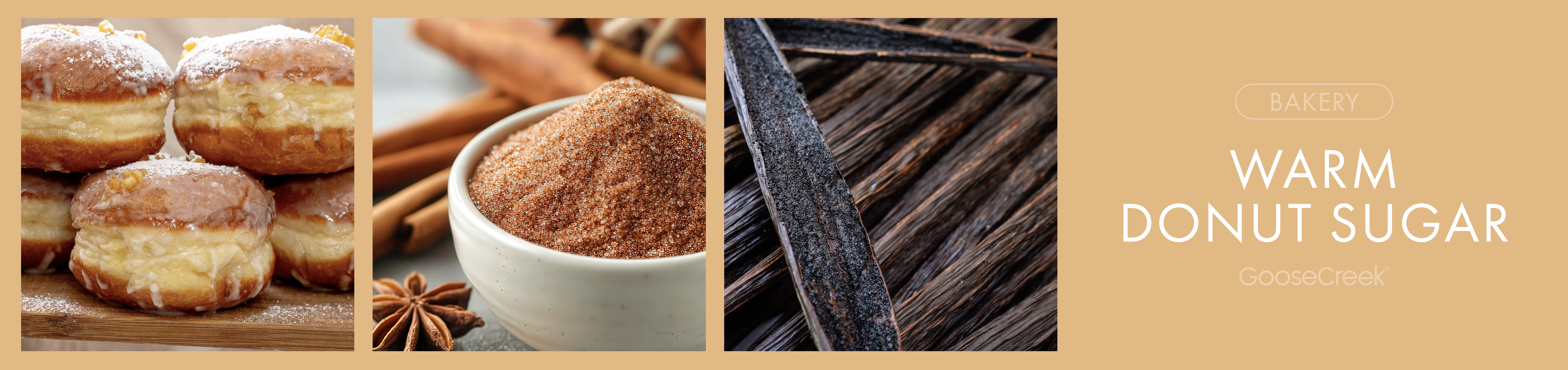 Warm Donut Sugar Fragrance-Goose Creek Candle