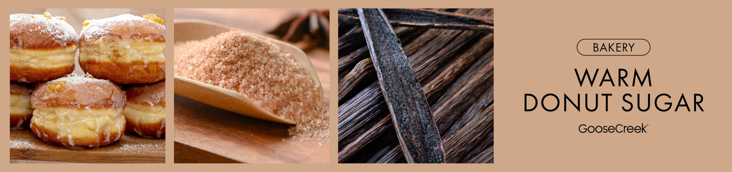 Warm Donut Sugar Fragrance-Goose Creek Candle