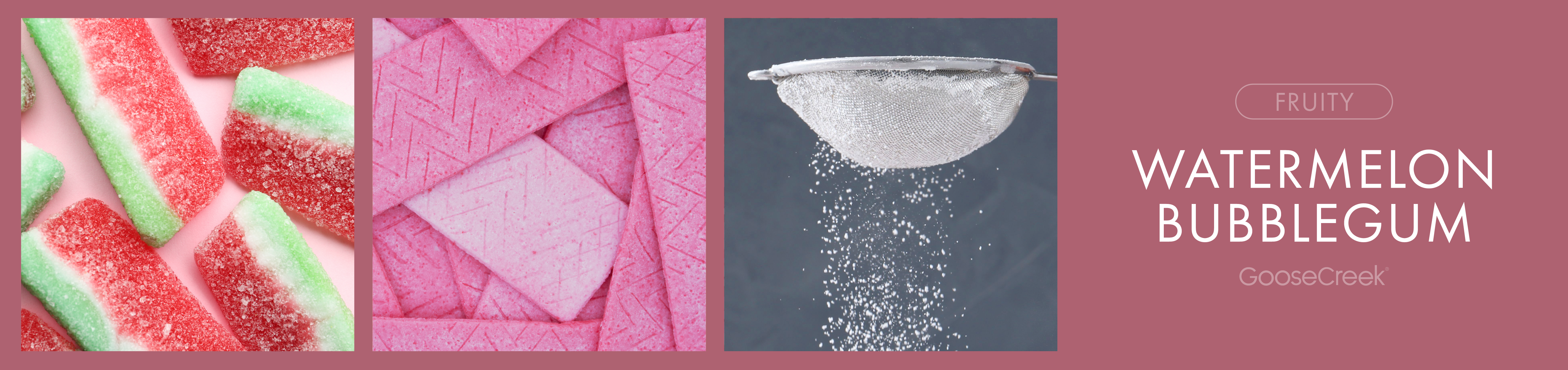 Watermelon Bubble Gum Fragrance-Goose Creek Candle