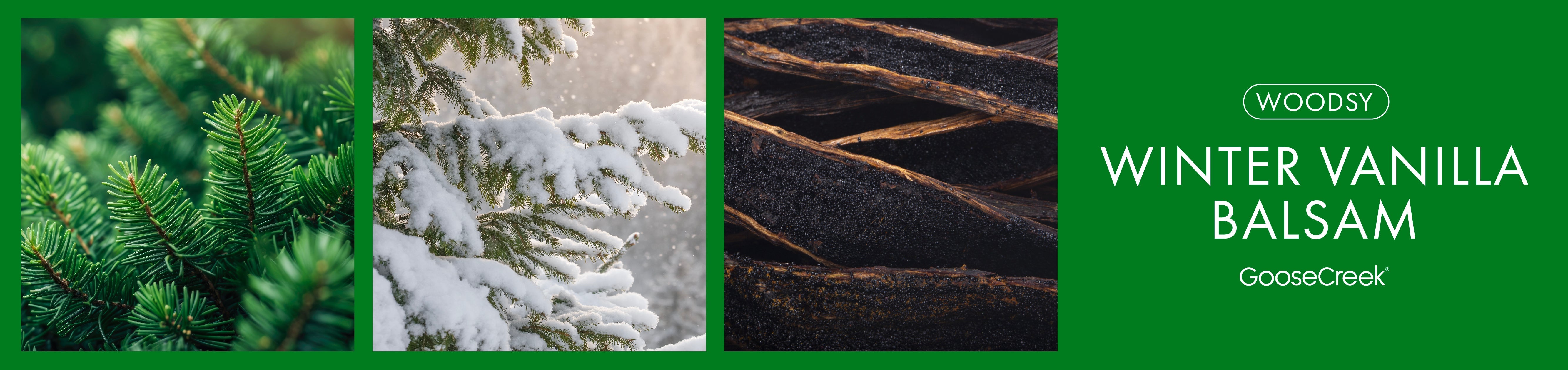 Winter Vanilla Balsam Fragrance-Goose Creek Candle