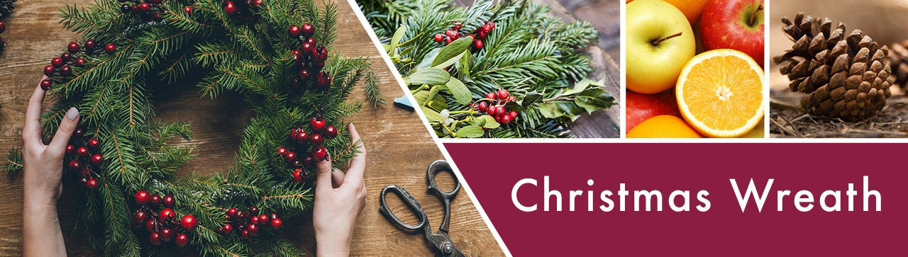 Christmas Wreath Fragrance-Goose Creek Candle