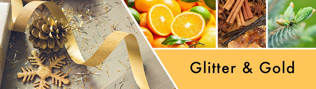 Glitter & Gold Fragrance-Goose Creek Candle