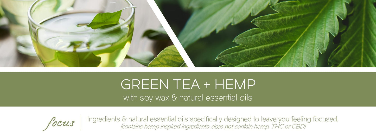 Green Tea Hemp Fragrance-Goose Creek Candle