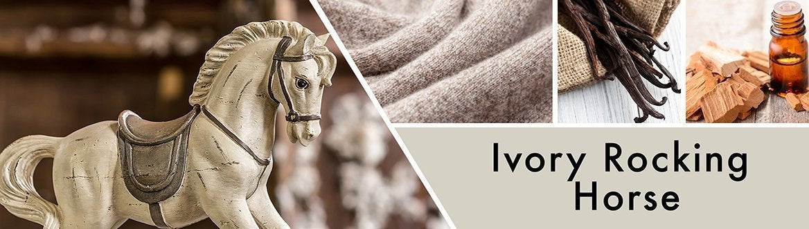 Ivory Rocking Horse Fragrance-Goose Creek Candle