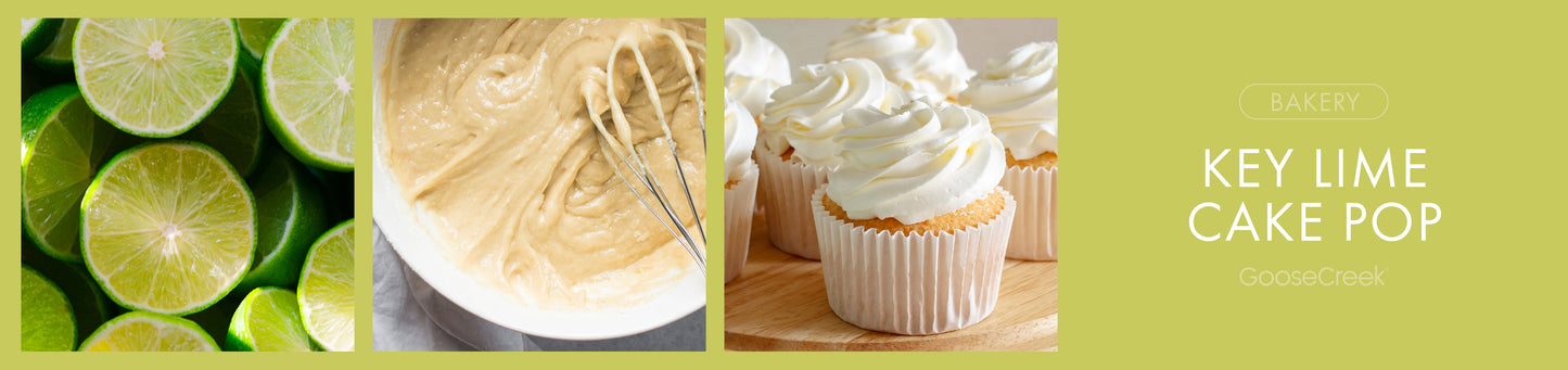 Key Lime Cake Pop Fragrance-Goose Creek Candle