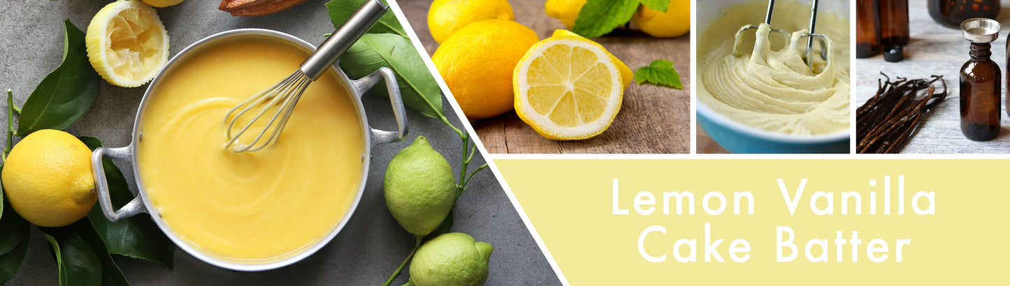 Lemon Vanilla Cake Batter Fragrance-Goose Creek Candle