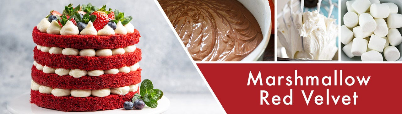 Marshmallow Red Velvet Fragrance-Goose Creek Candle