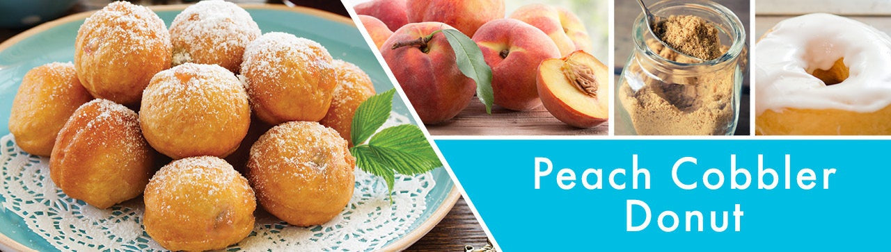Peach Cobbler Donut Fragrance-Goose Creek Candle