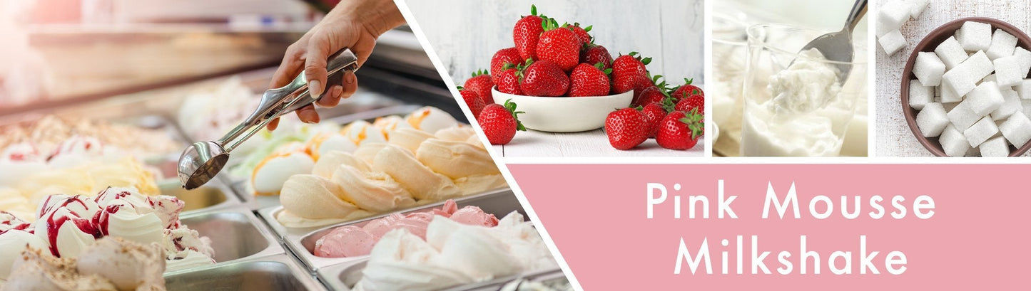 Pink Mousse Milkshake Fragrance-Goose Creek Candle