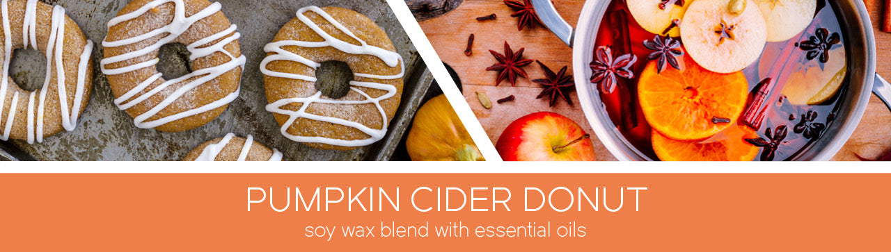 Pumpkin Cider Donut Fragrance-Goose Creek Candle