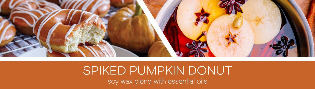 Spiked Pumpkin Donut Fragrance-Goose Creek Candle