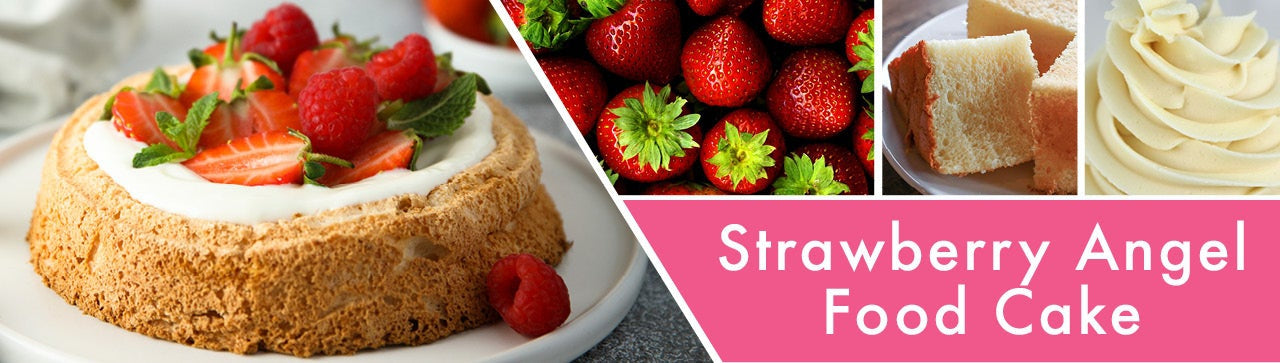 Strawberry Angel Food Cake Fragrance-Goose Creek Candle