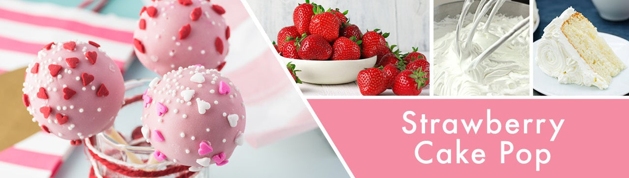 Strawberry Cake Pop Fragrance-Goose Creek Candle