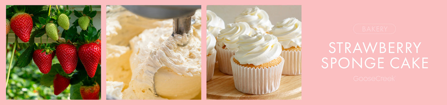 Strawberry Sponge Cake Fragrance-Goose Creek Candle