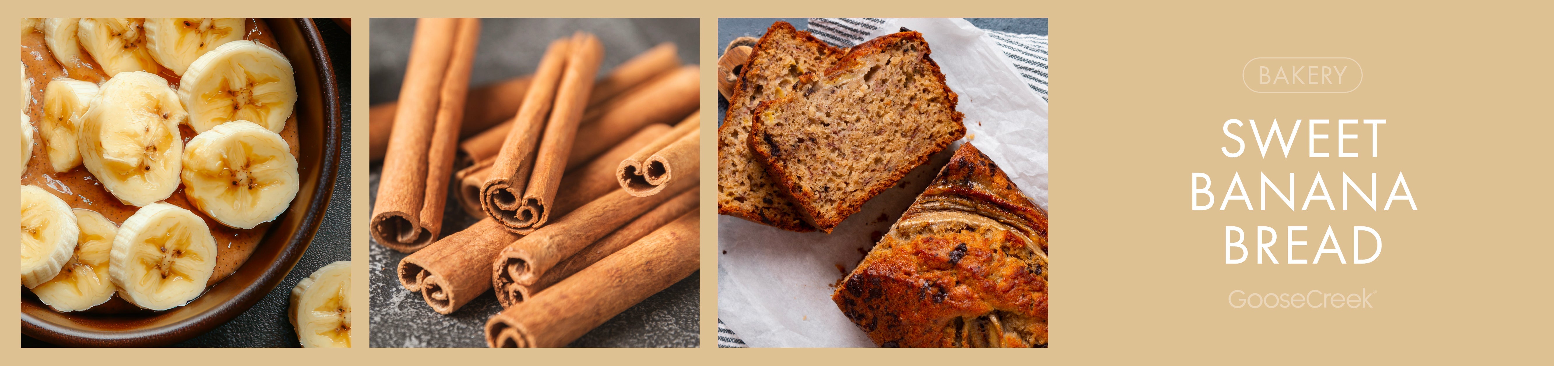 Sweet Banana Bread Fragrance-Goose Creek Candle