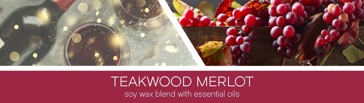 Teakwood Merlot Fragrance-Goose Creek Candle