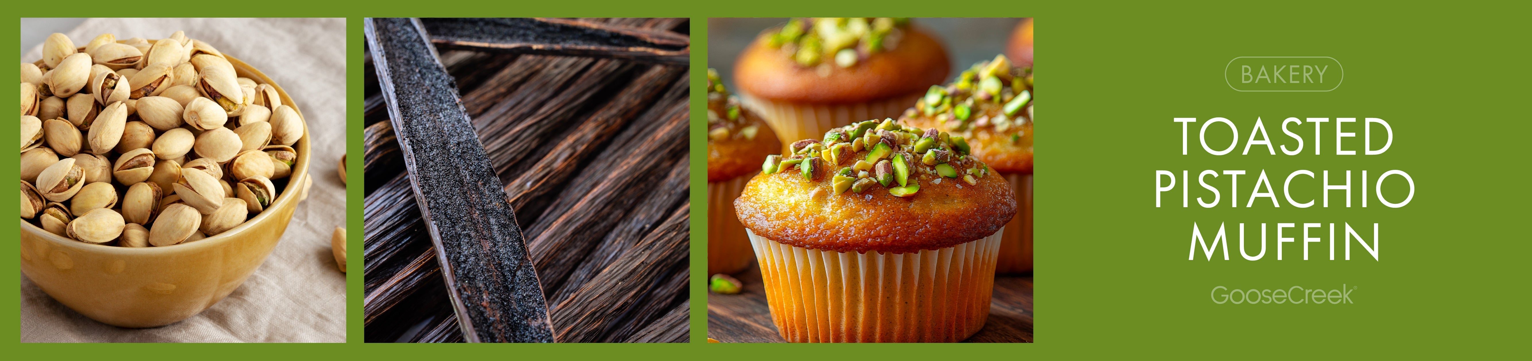 Toasted Pistachio Muffin Fragrance-Goose Creek Candle