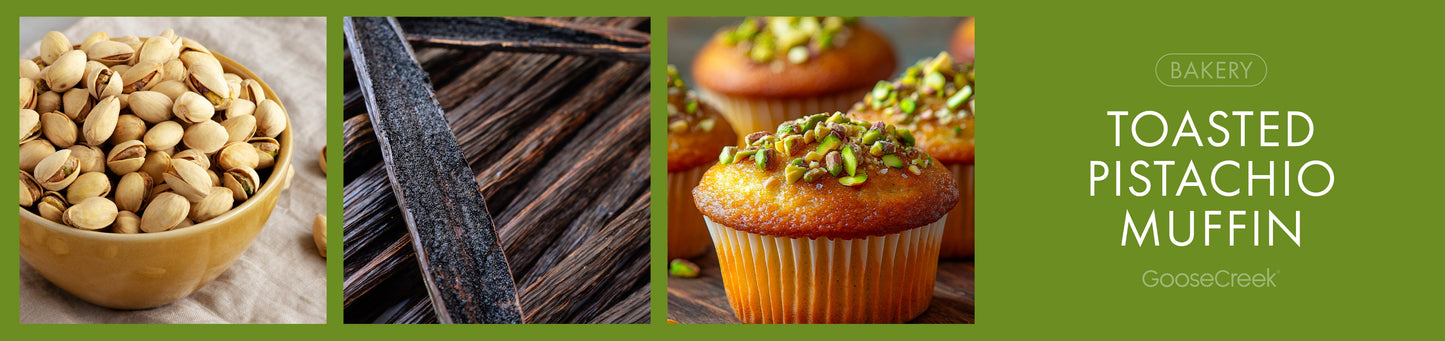 Toasted Pistachio Muffin Fragrance-Goose Creek Candle