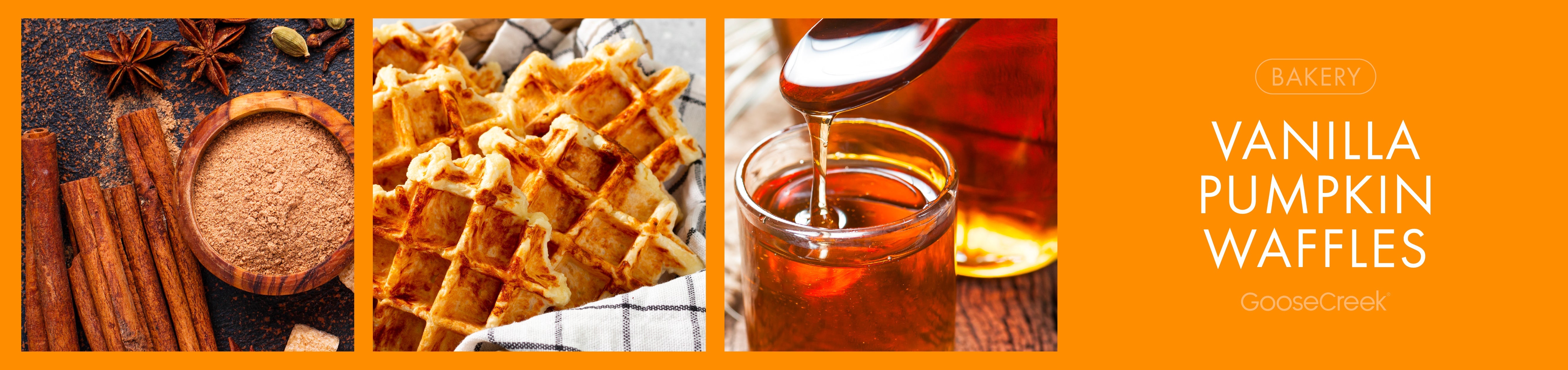 Vanilla Pumpkin Waffle Fragrance-Goose Creek Candle