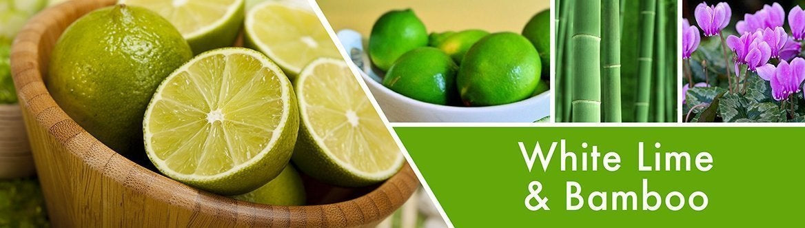 White Lime and Bamboo Fragrance-Goose Creek Candle