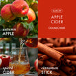 Load image into Gallery viewer, Apple Cider 3-Wick Candle
