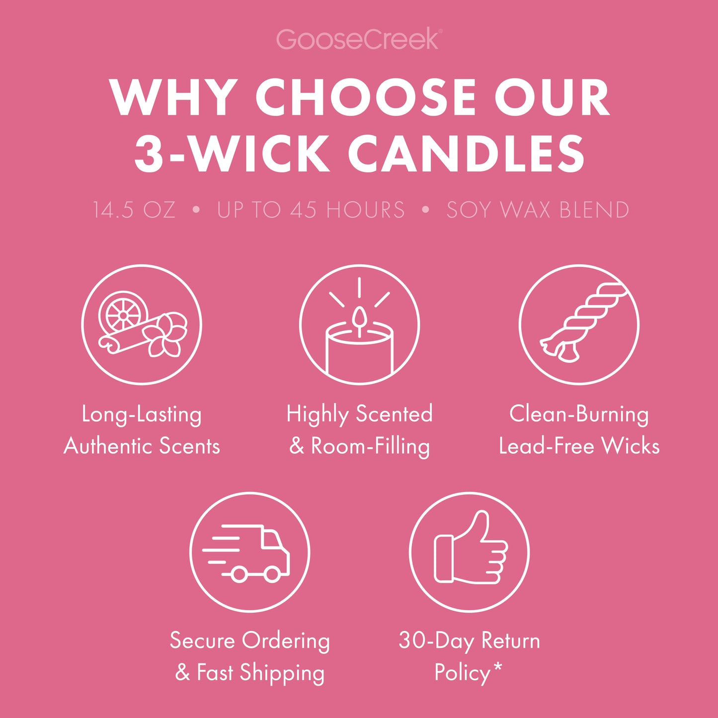 Apple Pom Twister 3-Wick Candle