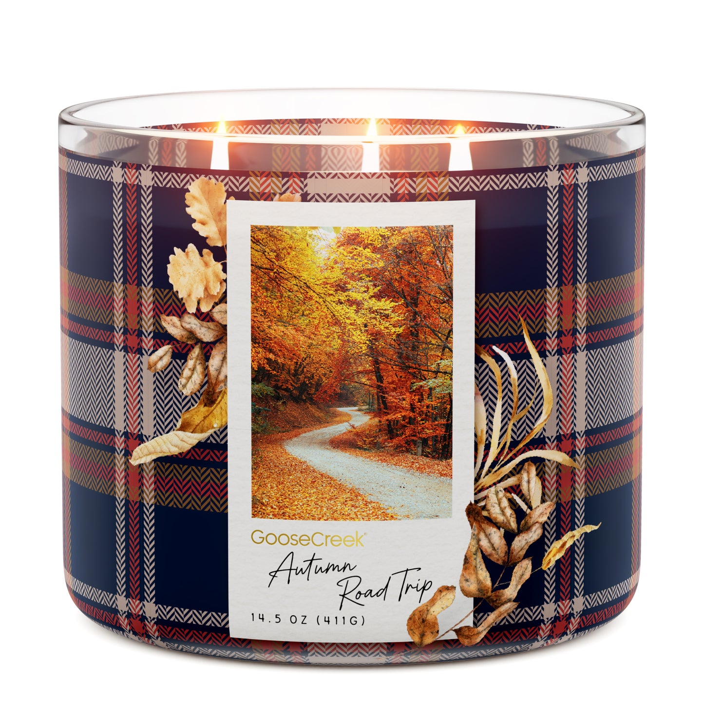 Autumn Road Trip 3-Wick Candle