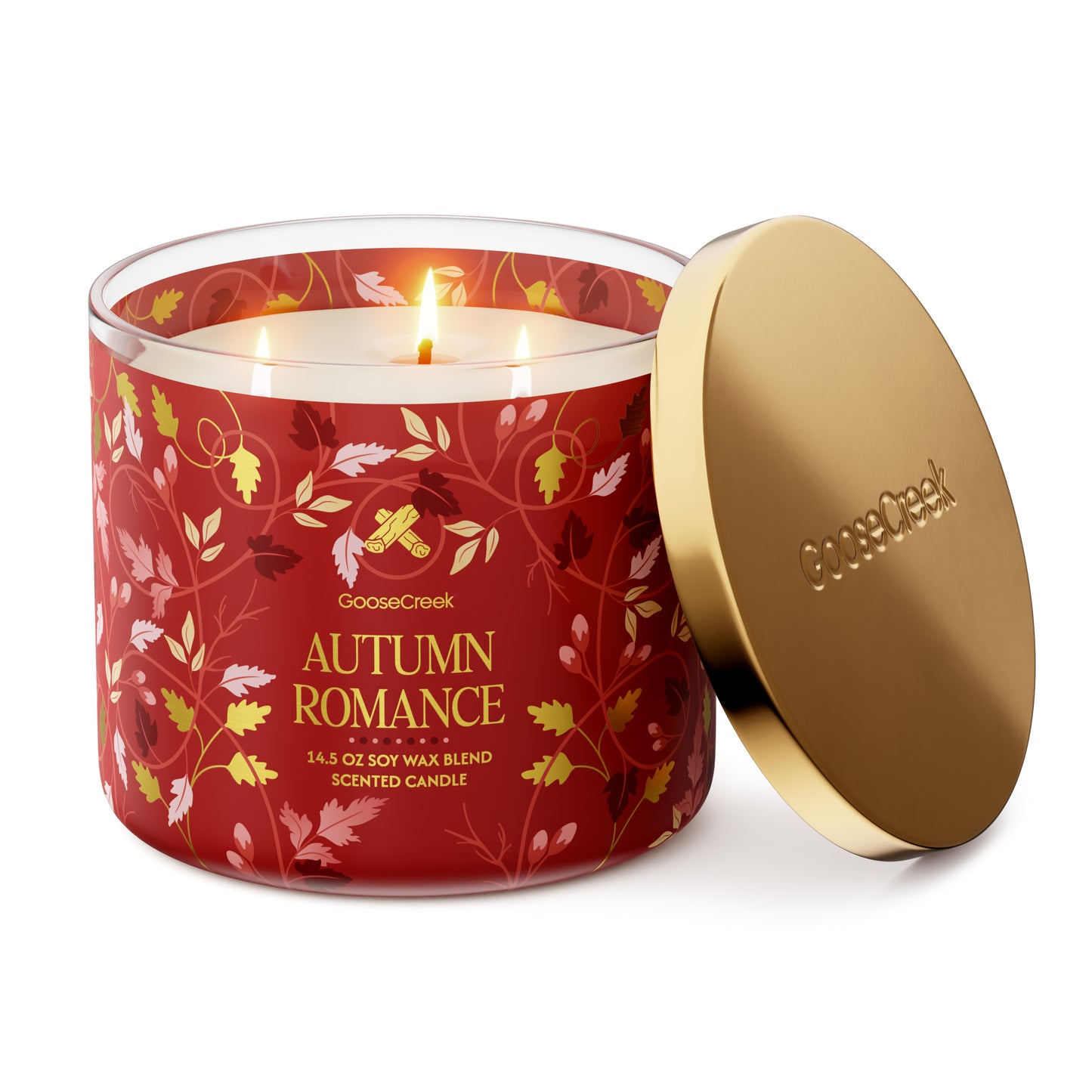 Autumn Romance 3-Wick Candle