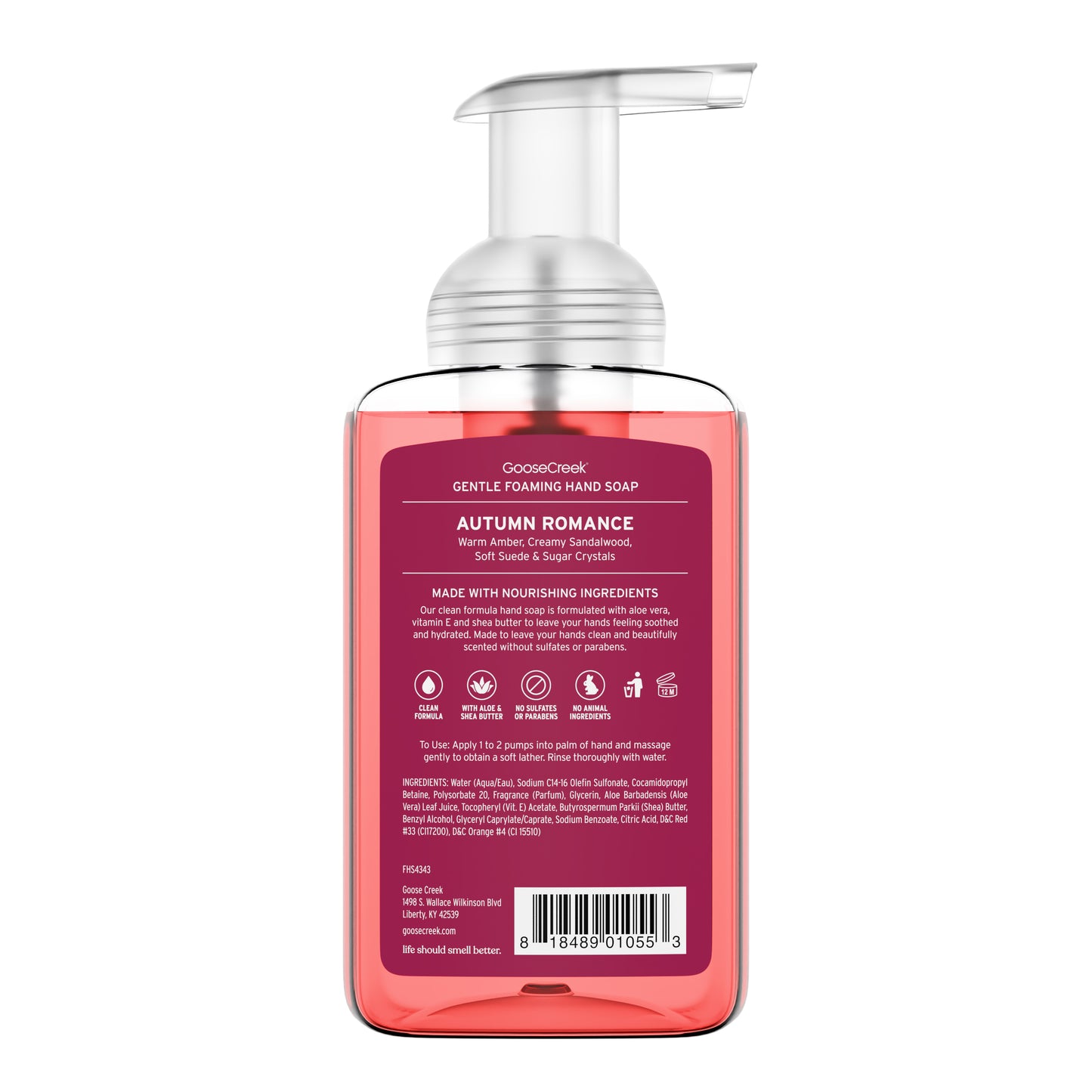 Autumn Romance Lush Foaming Hand Soap