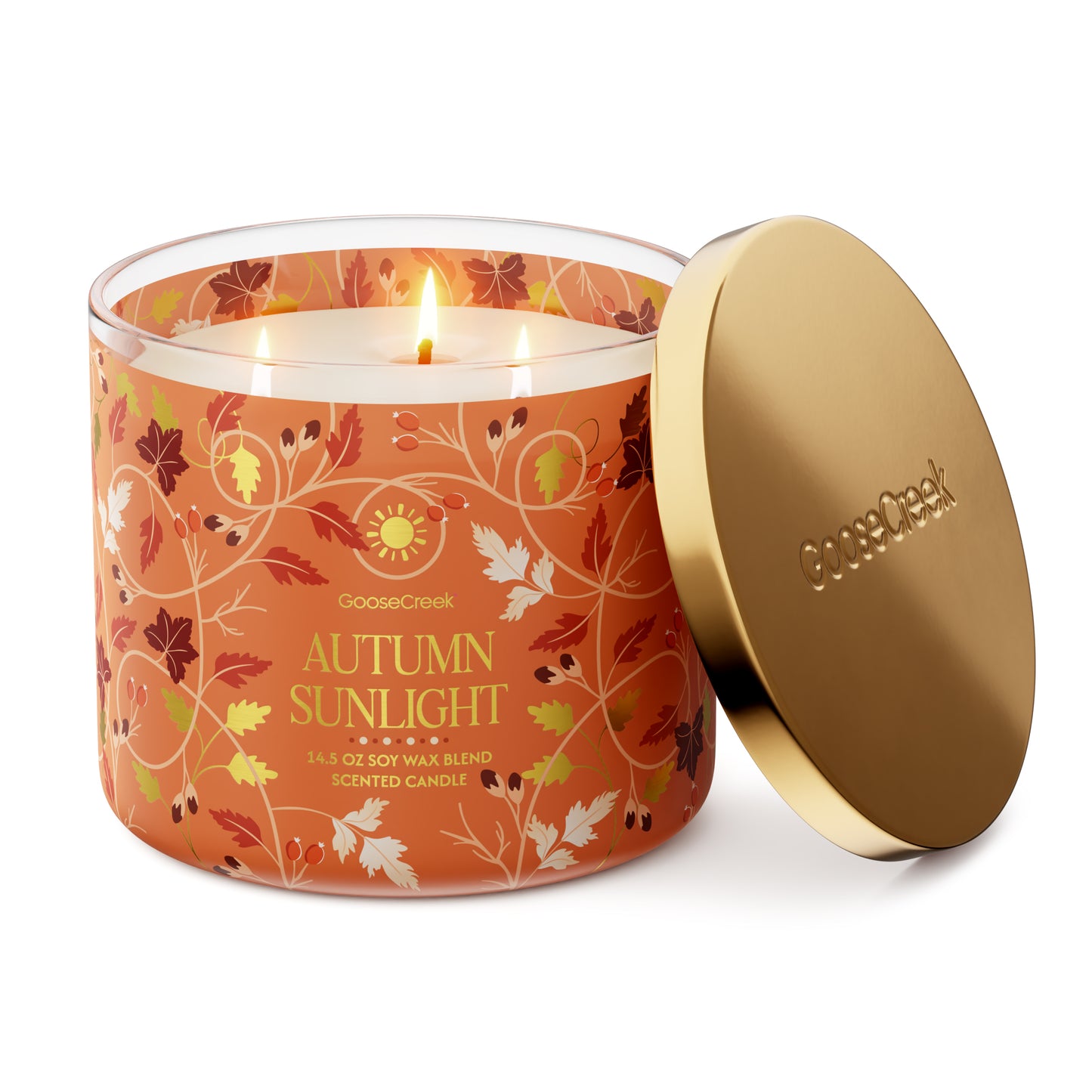 Autumn Sunlight 3-Wick Candle