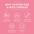 Load image into Gallery viewer, Bake Shop Pastries 3-Wick Candle
