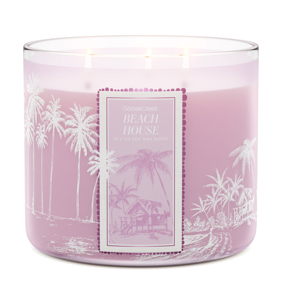 Beach House 3-Wick Candle