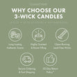 Load image into Gallery viewer, Bergamot &amp;amp; Tea Leaves Aromatherapy 3-Wick Candle

