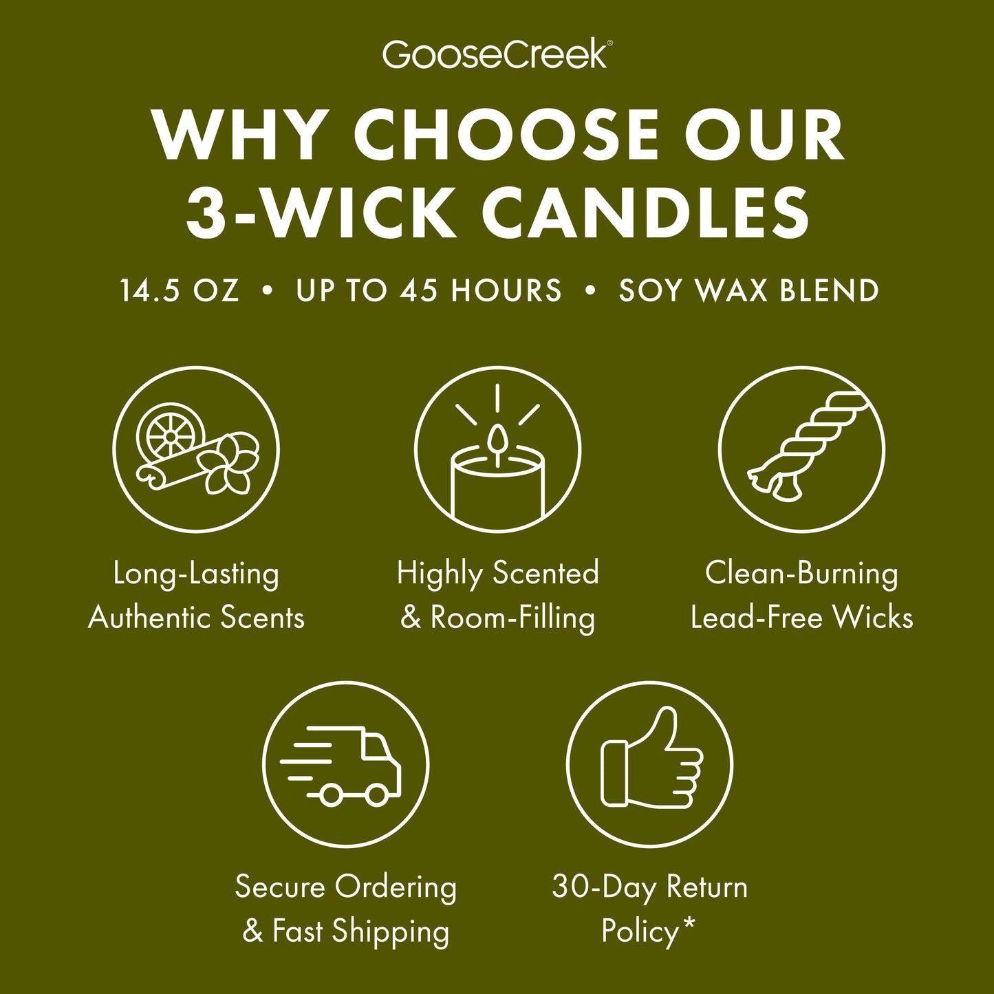 Black Candy Apple 3-Wick Candle