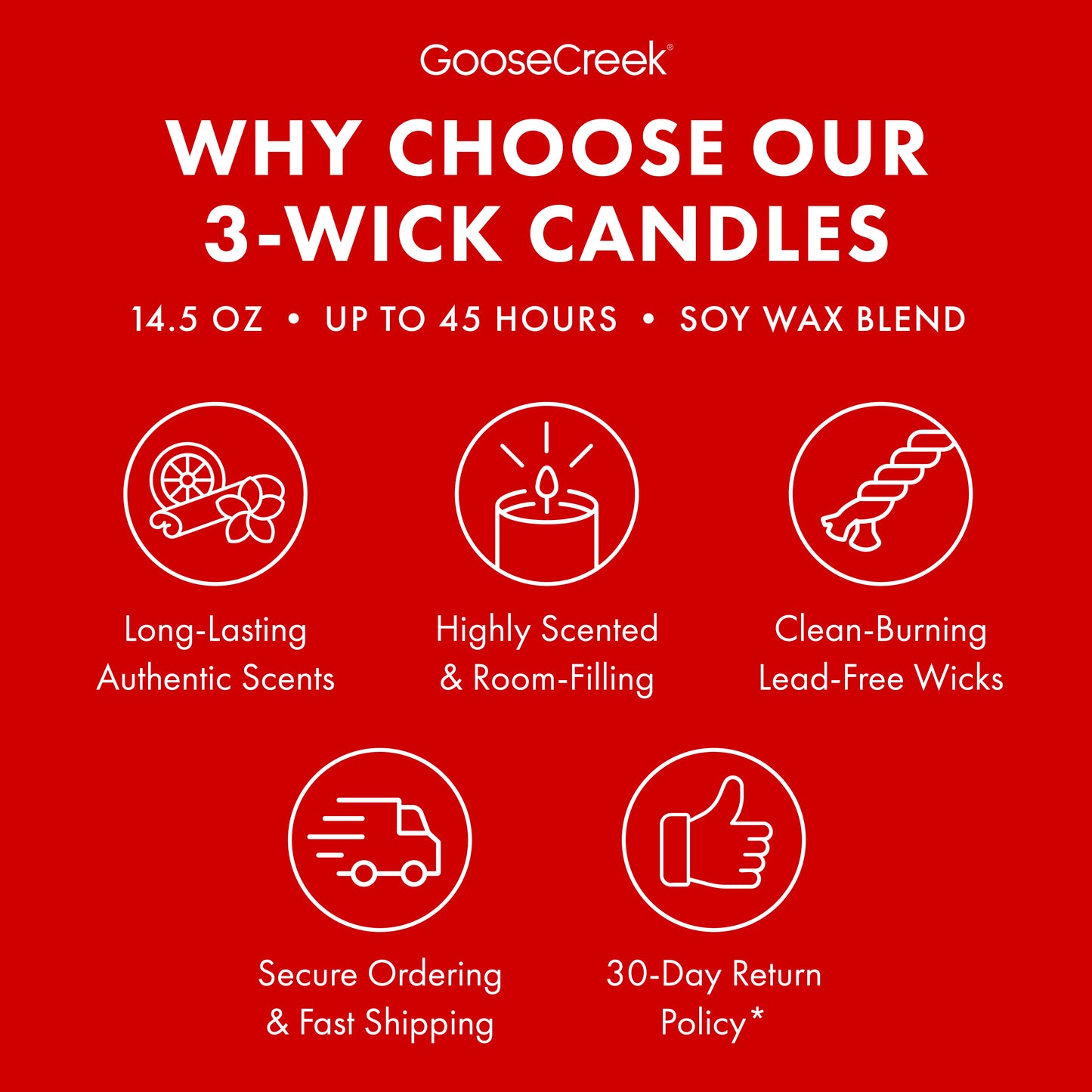 Black Cat 3-Wick Candle