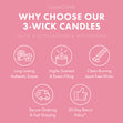 Load image into Gallery viewer, Black Cherry 3-Wick Candle
