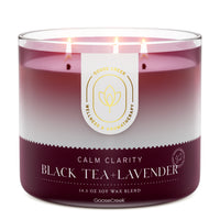 Black Tea & Lavender Aromatherapy 3-Wick Candle